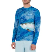 Πουκάμισο ψαρέματος με μακρυμάνικο μακρυμάνικο, νέας σχεδίασης Outdoor Camping Upf 50 Quick Dry